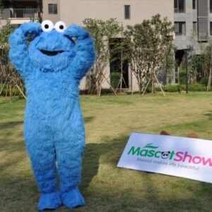 Super Cute Cookie Monster Sesame Street Mascot Costume