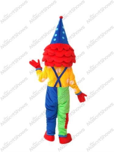 Japan Clown Mascot Costume Halloween Fancy Dress