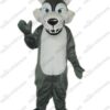 Grey Wolf Mascots Halloween Costume Cospaly Fancy Dress