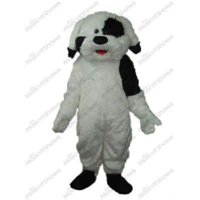 Furry Sheepdog Mascot Costume