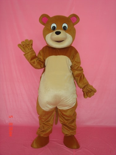 New Version Round Mouth Bear Mascot Costumes Mascot Costume