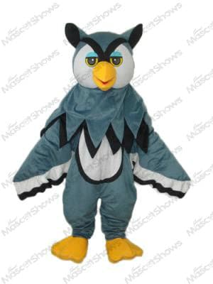 Grey Owl Mascot Costume